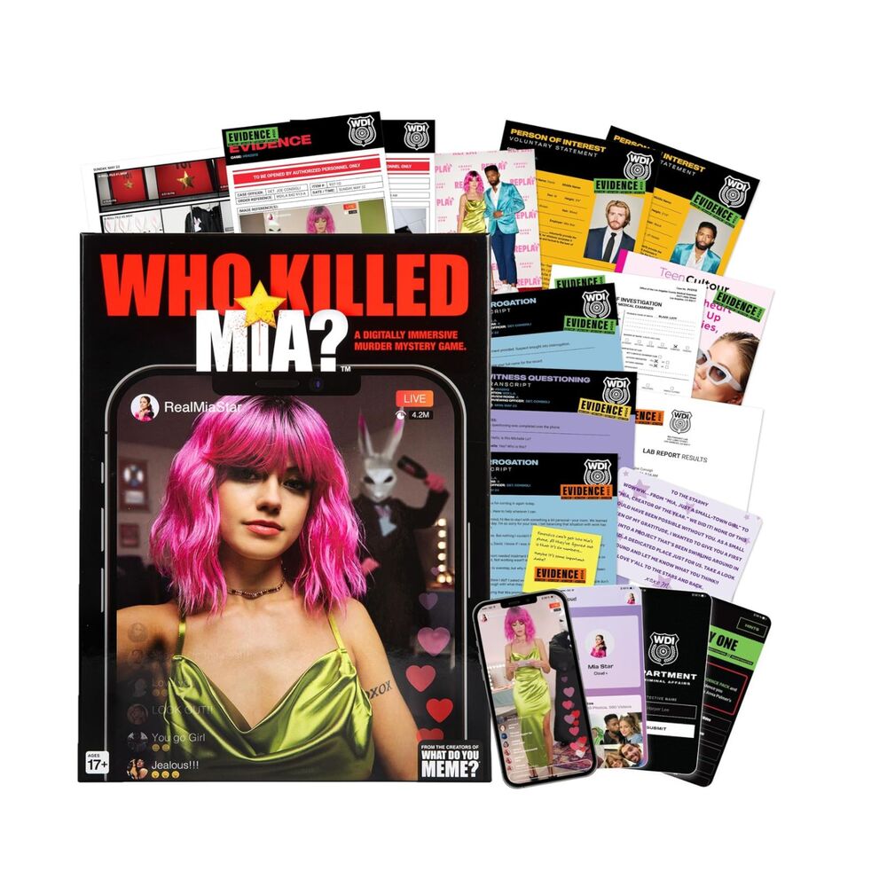 Who Killed Mia A Digitally Immersive Murder Mystery Game interactive party